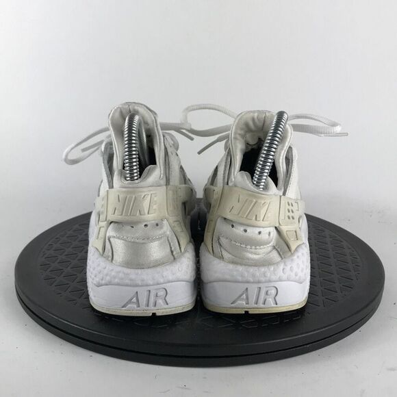 Nike Air Huarache Run Premium White Running Shoes 683818-100 Women’s Size 7 - Picture 6 of 12